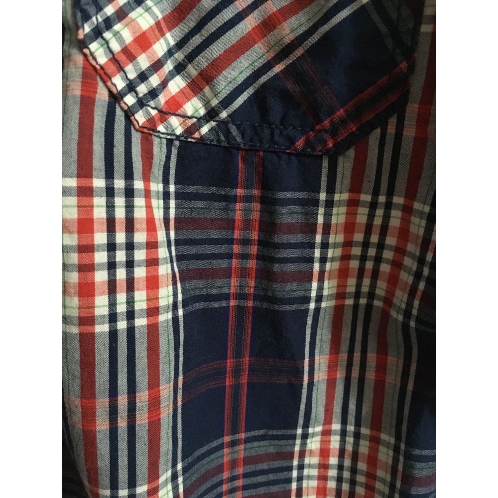 Buffalo David Bitton Medium Multicolored Plaid Pa… - image 2